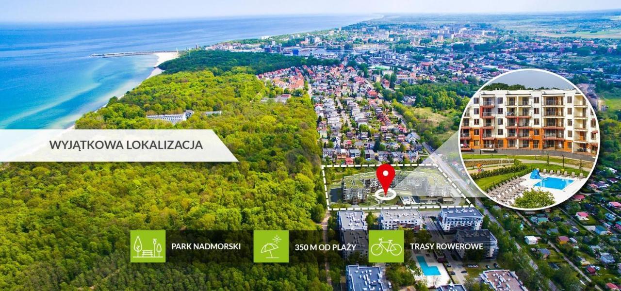 Apartamento Apartament Z Basenem Laura Polanki Park Kołobrzeg Exterior foto